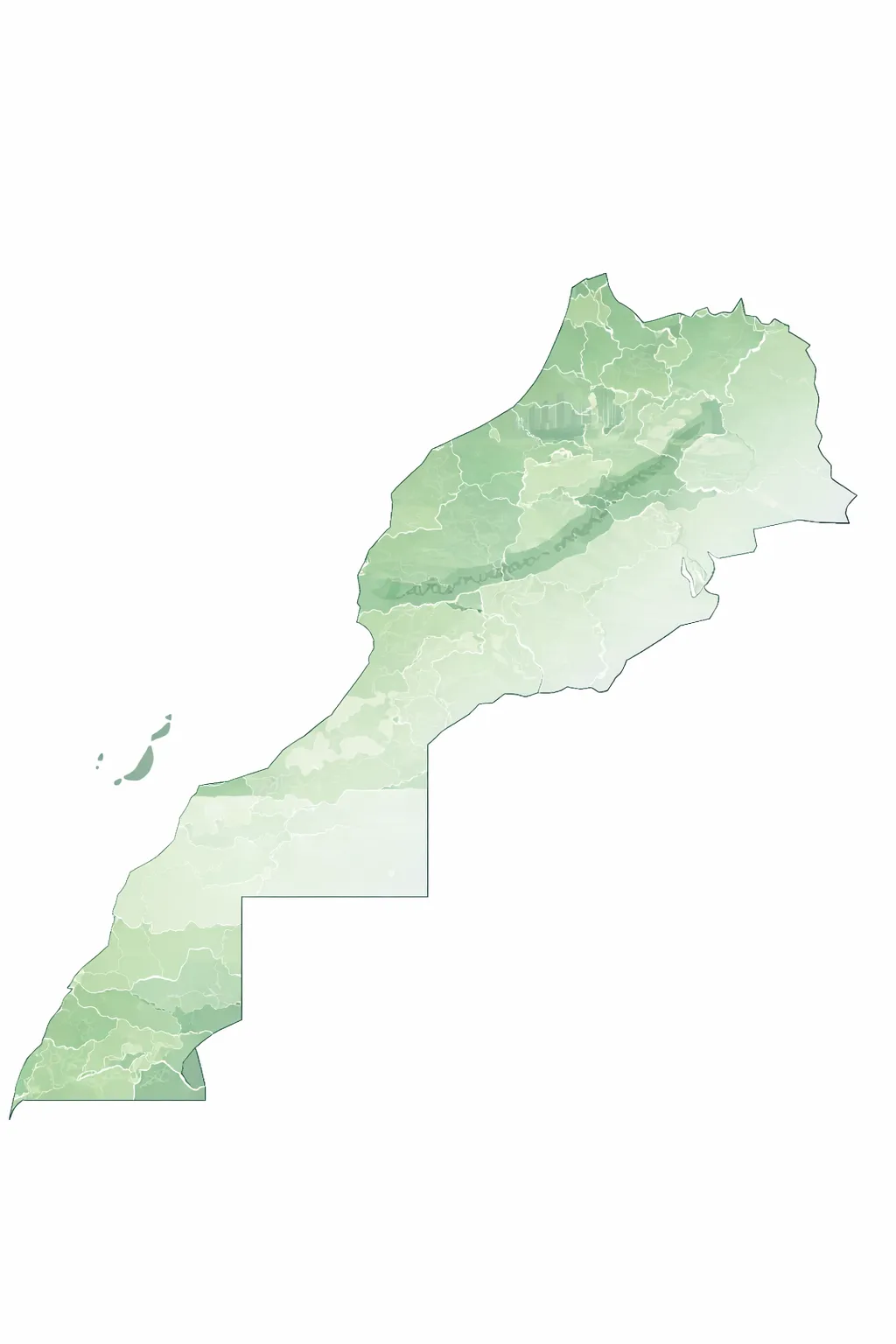 Carte du Maroc montrant les zones de livraison Ileco